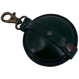 Mika Accessoires grün grün 677-70-00004 / Kleingeldbörse klein Sattelleder 7cm