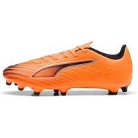 Puma Ultra 6 Play Fg/Ag Heat fire-puma black-glowing red