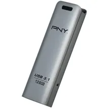 PNY Elite Steel 128 GB silber USB 3.1