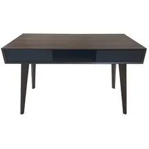 Svita Schreibtisch Retro Nussbaum Dunkelbraun