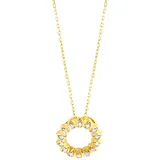 Diamonds by Ellen K. Kette mit Anhänger Gold 375 zweifarbig
