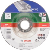 Bosch DIY A30SBF Metall-Trennscheibe 125x2.5mm, 5er-Pack 2609256333