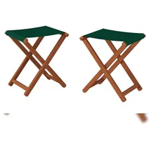 Erst-Holz Gartenhocker Klappbar X-Stuhl 10-210 59 x 59 x 108 cm grün 2 St.