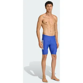 adidas 3-Streifen 8-Inch Jammer-Badehose - Semi Lucid Blue / White - S