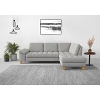 Sit&more Ecksofa SIT & MORE "Westham L-Form", silber, B:261cm