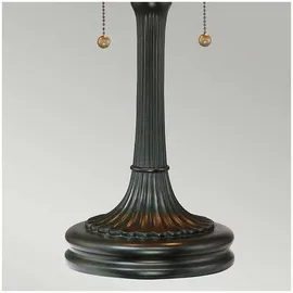 Elstead Lighting Kami Tiffany Tischlampe Bunt 2 St.