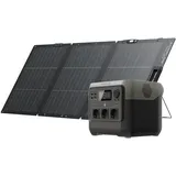 EcoFlow RIVER 2 Pro Tragbare Powerstation - RIVER 2 Pro + 160 W Tragbares Solarpanel