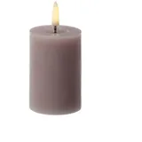 uYuni LED Mini Kerze Thea 7,5 cm flieder