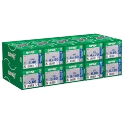Heimwerker Set Smart, 10 Packungen, 4.200 Schrauben, Teilgewinde