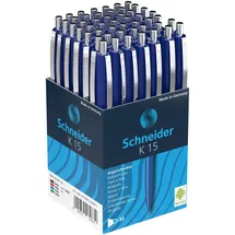 Schneider Kugelschreiber Blau 0,5 mm 50 St.