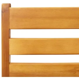 vidaXL Gartensessel 59 x 65 x 25,5 cm braun 2 St.