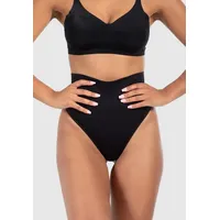 SMILODOX Damen Mid Waist String Nysa Schwarz SCHWARZ XS