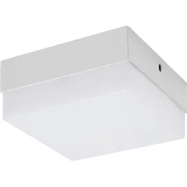 Licht-Erlebnisse LED Deckenlampe Aluminium neutralweiß 4000 K 1340 lm B: 12 cm Weiß quadratisch - Weiß