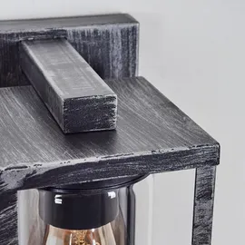 hofstein Wandlampe im modernen Look (MPNR) Schwarz/Silber