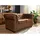 Massivmoebel24 Couch Leder 2-Sitzer Braun