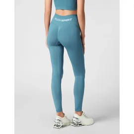 Plein Sport Leggings Blau/18 XXL