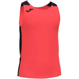 Joma Record II Tanktop Fluorid coral Schwarz, 102222.041.Xs