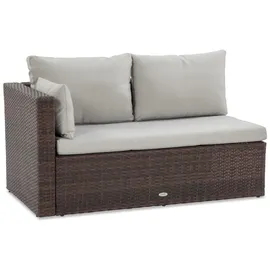 beautysofa SEVILLA Loungeset braun