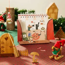 Groh Verlag Ein Wichtel zieht ein Adventskalender für Kinder