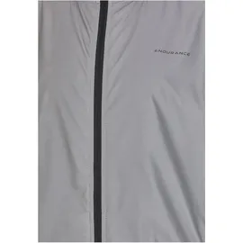 Endurance Peelier Laufjacke grau/schwarz 116