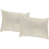 Wirth Kissenbezug Riccia 40 x 60 cm Beige