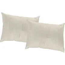 Wirth Kissenbezug Riccia 40 x 60 cm Beige