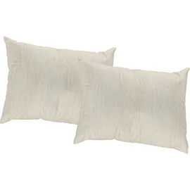 Wirth Kissenbezug Riccia 40 x 60 cm Beige