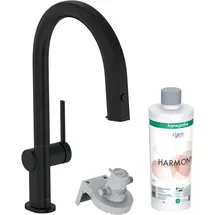 Hansgrohe Aqittura M91 Einhebelmischer Schwarz