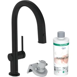 Hansgrohe Aqittura M91 Einhebelmischer Schwarz