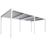 MCW Alu Pergola L41 Weiß 3x6m