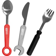 KS Tools Kinder-Besteck-Set, 3-tlg.