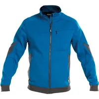 DASSY DASSY® Velox Sweatjacke - azurblau/anthrazitgrau - XS