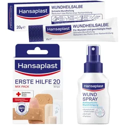 Hansaplast Erste Hilfe Pflaster Set 1 Sparset