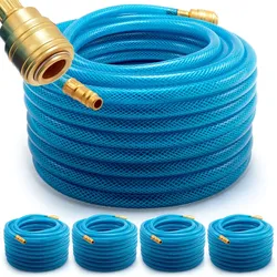 Deuba Druckluftschlauch 5er-Set  20m - 15bar inkl. Schnellkupplung