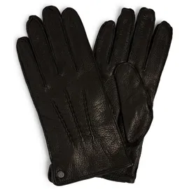 Pearlwood Lederhandschuhe Schwarz S