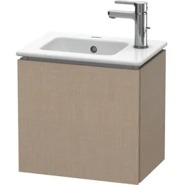 Duravit Waschtischunterschrank L-Cube 42x29,4x40cm, wandhängend, Tür links, leinen