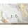 WallArena Fototapete Marmor Steinwand gold Tapete Wohnzimmer 200x140