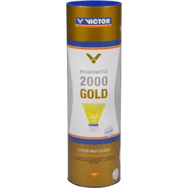 Victor Badmintonball Shuttle 2000 Gold-Gelb-Blau
