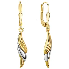Fascination by Ellen K. Ohrhänger mehrfarbig 585/- Gelbgold one-size