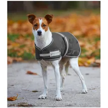 Waldhausen Hundemantel wasserdicht 200 g Asphalt 55 cm