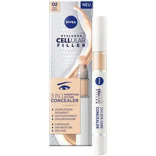 NIVEA Concealer Augenpflege 3in1 Hyaluron Cellular Filler, Mittel