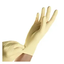 Sfm ® BIOLIMES : L Latexhandschuhe puderfrei texturiert weiß (1000)