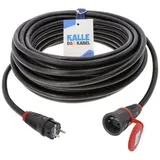 KALLE DAS KABEL Kalle-das-Kabel Verlängerungskabel Classic, 50m, Schutzkontakt, 1,5mm2, außen IP54