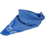 Myrtle Beach Unisex Trachten Tuch royal/white