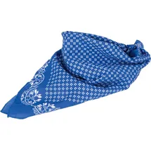 Myrtle Beach Unisex Trachten Tuch royal/white