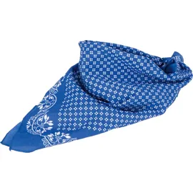 Myrtle Beach Unisex Trachten Tuch royal/white