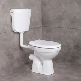 Belvit Dusch WC mit WC-Sitz Weiß