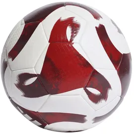 adidas Tiro League Thermally Bonded Ball White / Team Colleg Burgundy / Team Collegiate Red 5    