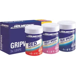 Holmenkol 3 x Loipe Grip Wax  3x45g