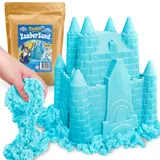Sandolin Zaubersand - Laborgeprüfter magischer Spielsand für Kinder, 1 kg (Blau)